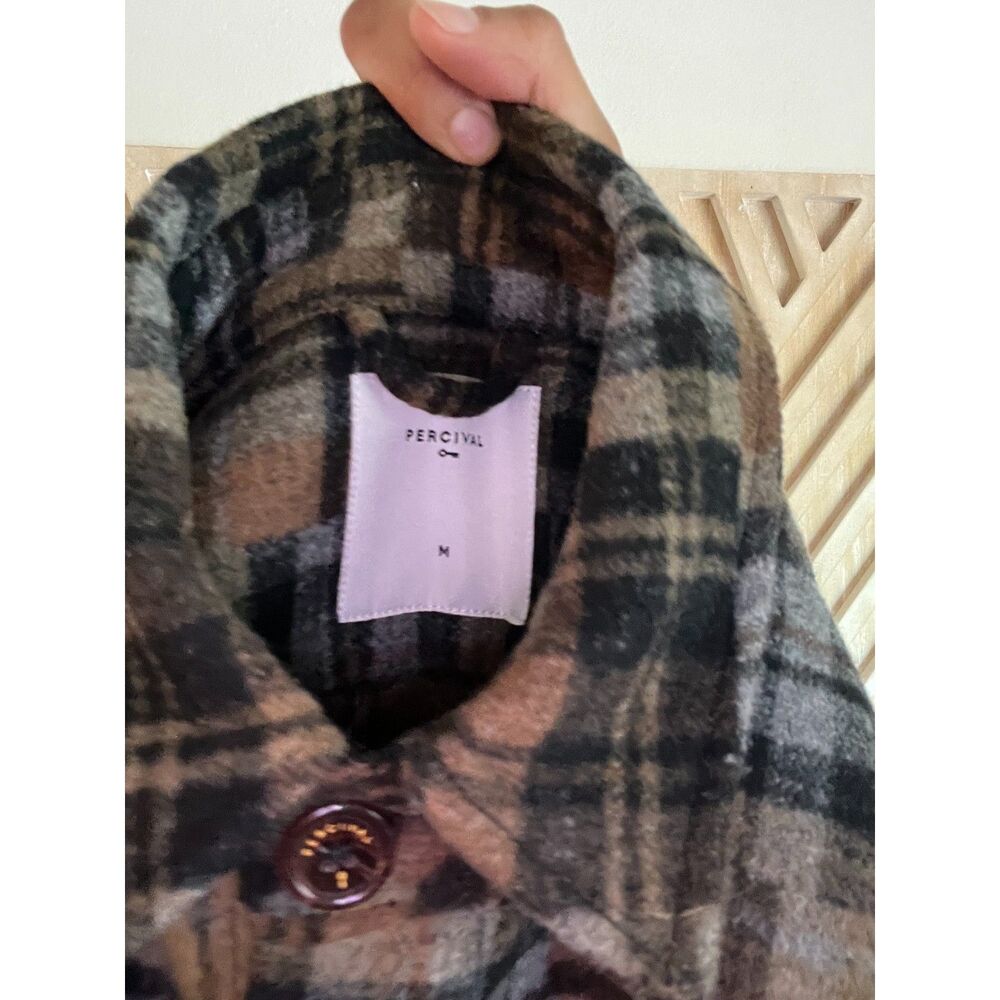 Percival Plaid Overshirt Jacket - Picture 7 of 8